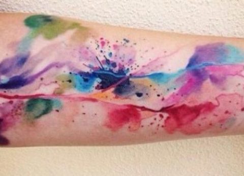 tatuaż na przedramieniu